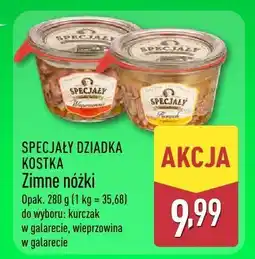 ALDI Zimne nóżki SPECJAŁY DZIADKA KOSTKA (kurczak w galarecie, wieprzowina w galarecie) oferta