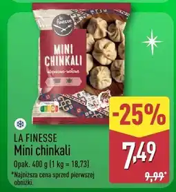 ALDI Mini chinkali LA FINESSE oferta