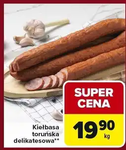 Carrefour Express Kiełbasa toruńska delikatesowa Carrefour Express oferta