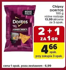Carrefour Express Chipsy DORITOS różne rodzaje oferta