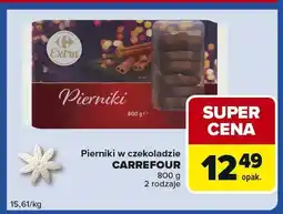 Carrefour Express Pierniki w czekoladzie CARREFOUR 800 g 2 rodzaje oferta