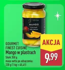ALDI Mango w plastrach Gourmet Finest Cuisine oferta