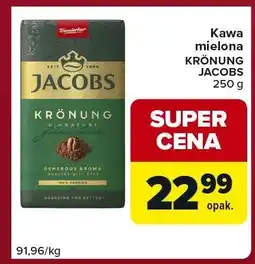 Carrefour Express Kawa mielona KRÖNUNG JACOBS oferta