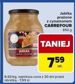 Carrefour Express Jabłka prażone z cynamonem CARREFOUR 850 g oferta