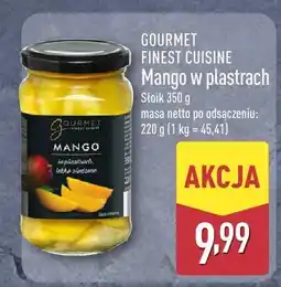 ALDI Mango w plastrach Gourmet Finest Cuisine oferta