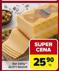 Carrefour Express Ser żółty ZŁOTY MAZUR oferta