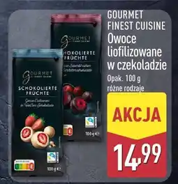 ALDI Owoce liofilizowane w czekoladzie Gourmet Finest Cuisine oferta