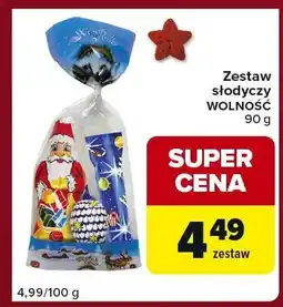 Carrefour Express Zestaw słodyczy WOLNOŚĆ 90 g oferta