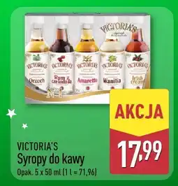 ALDI Syropy do kawy VICTORIA'S oferta