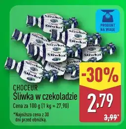 ALDI Czekolada śliwka w czekoladzie CHOCEUR oferta
