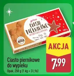ALDI Ciasto piernikowe do wypieku Aldi oferta
