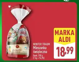 ALDI Mieszanka świąteczna WINTER TRAUM Mieszanka świąteczna oferta