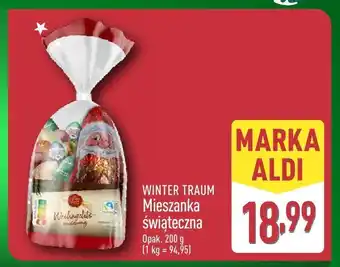 ALDI Mieszanka świąteczna WINTER TRAUM Mieszanka świąteczna oferta