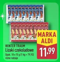 ALDI Lizaki czekoladowe WINTER TRAUM Lizaki czekoladowe różne rodzaje oferta