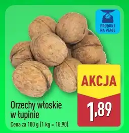 ALDI Orzechy włoskie w łupinie Aldi oferta