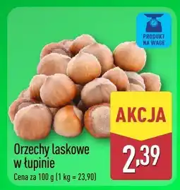 ALDI Orzechy laskowe w łupinie Aldi oferta