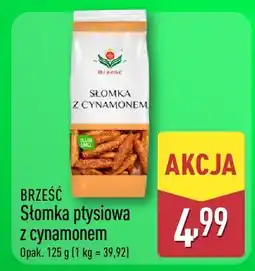 ALDI Słomka ptysiowa z cynamonem BRZĘŚĆ Słomka ptysiowa z cynamonem oferta