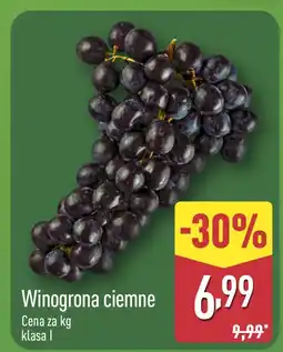 ALDI Winogrona ciemne Klasa I Aldi oferta