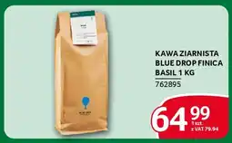 Selgros Kawa ziarnista blue drop finica basil oferta