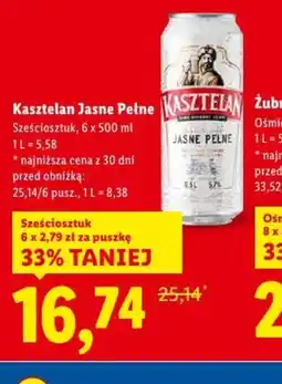 Lidl Kasztelan Jasne Pełne oferta