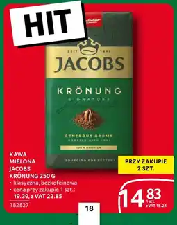 Selgros Kawa mielona jacobs krönung oferta