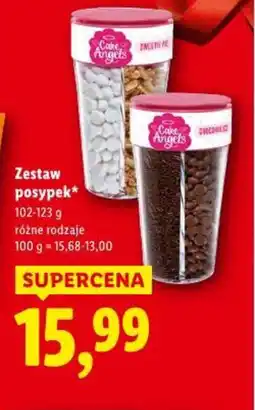 Lidl Zestaw posypek oferta