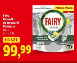Lidl Fairy Kapsułki do zmywarki oferta