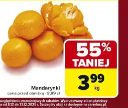 Carrefour Mandarynki oferta