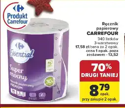 Carrefour Ręcznik papierowy Carrefour oferta