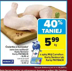 Carrefour Cwiartka z kurczaka oferta