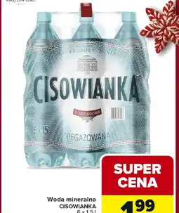 Carrefour Woda mineralna Cisowianka oferta