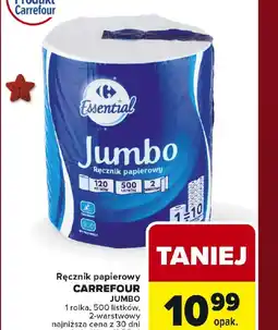 Carrefour Ręcznik papierowy Carrefour Jumbo oferta