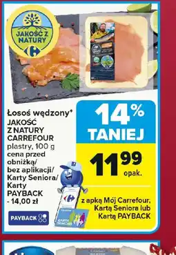 Carrefour Losoś wędzony oferta