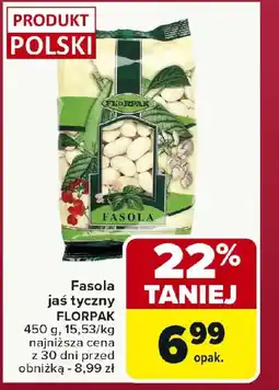 Carrefour Fasola jaś tyczny oferta