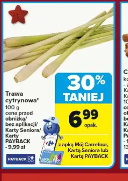 Carrefour Trawa cytrynowa oferta