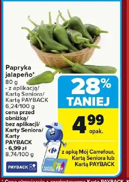 Carrefour Papryka jalapeño oferta