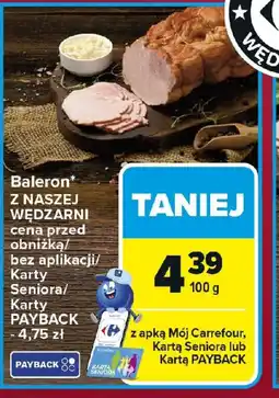 Carrefour Baleron oferta