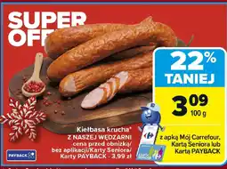 Carrefour Kiełbasa krucha oferta