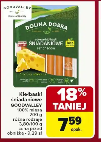 Carrefour Kiełbaski śniadaniowe oferta