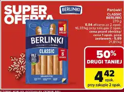 Carrefour Parówki Classic oferta
