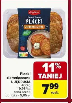 Carrefour Placki ziemniaczane U Jędrusia oferta