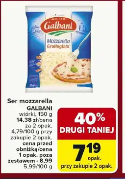 Carrefour Ser mozzarella oferta