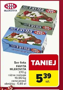 Carrefour Ser feta FAVITA MLEKOVITA oferta