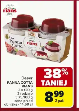 Carrefour Deser Panna Cotta Rians oferta