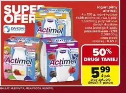 Carrefour Jogurt pitny Actimel oferta