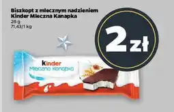 Netto Baton Kinder Mleczna Kanapka oferta