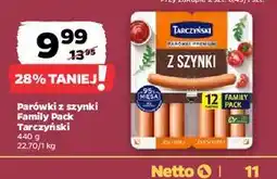 Netto Parówki z szynki Tarczyński oferta