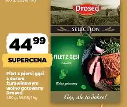 Netto Filet z piersi gęsi wolno gotowany Drosed oferta