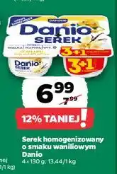 Netto Serek waniliowy Danone Danio oferta
