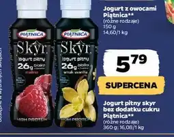Netto Skyr pitny high protein wanilia Piątnica oferta